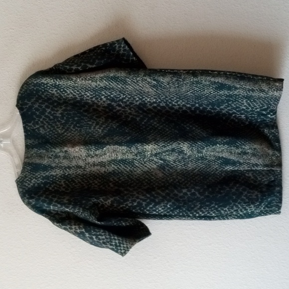 Eve Gravel metallic snake Mini dress - Picture 6 of 7